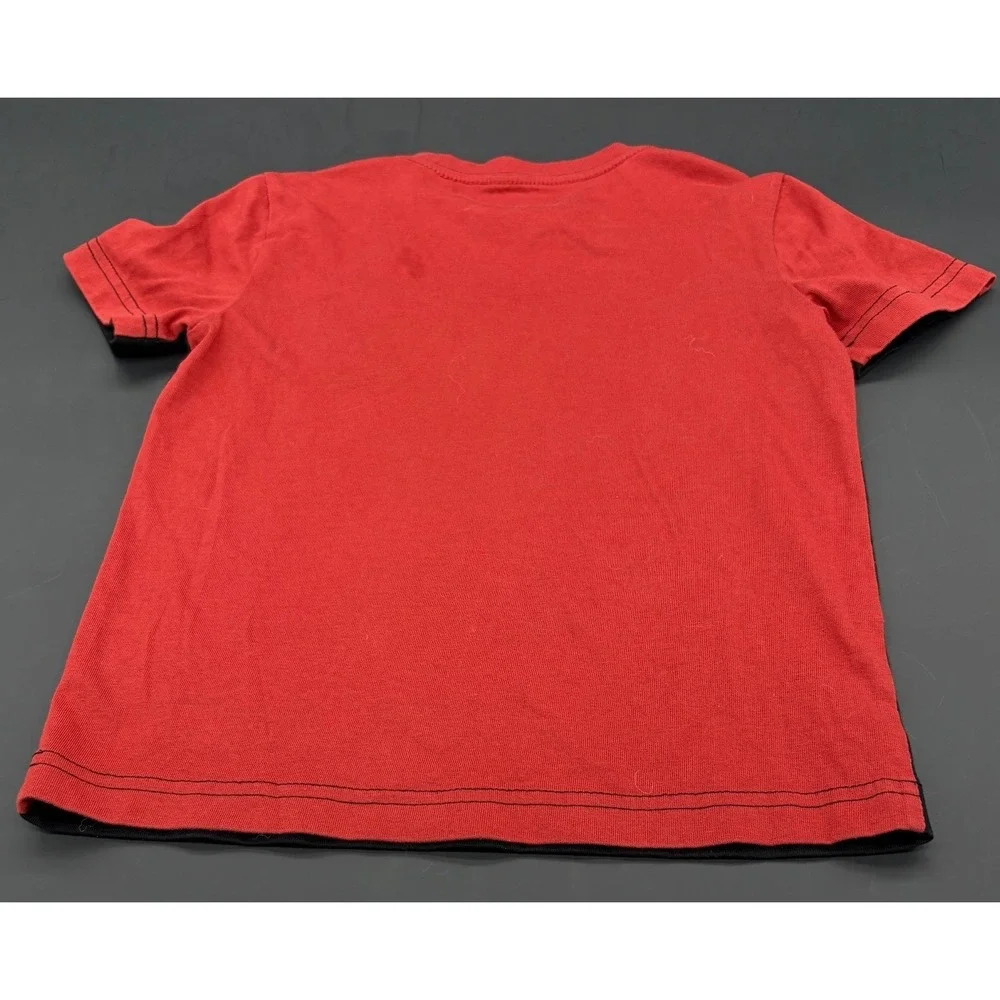 Jordan Boys Size 6 Black Red Flight Graphic T-Shirt and Shorts 2-Piece Set